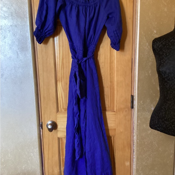 Joie Royal Blue Jumpsuit - Picture 1 of 4